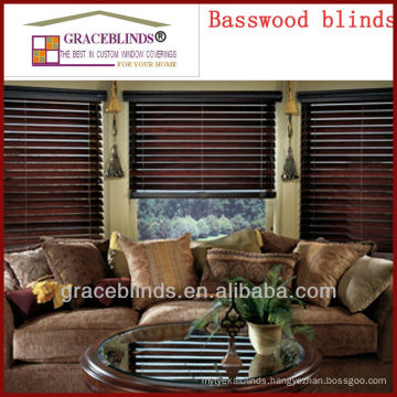 UV coating Real timer slatted blinds